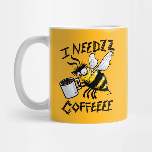 I needs coffee by Kerrycartoons